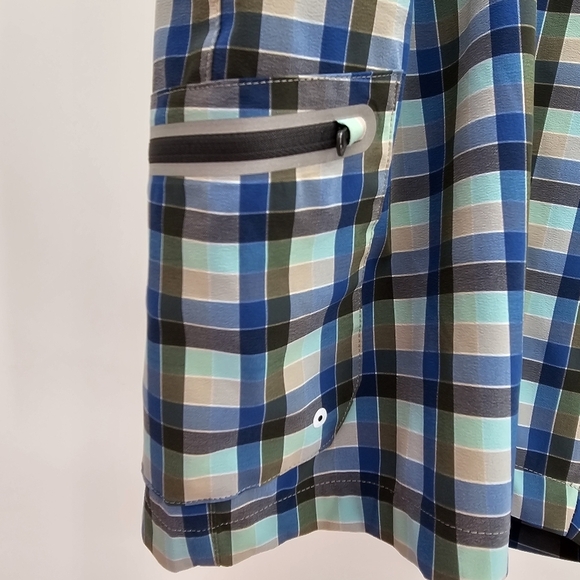 Tommy Bahama Island Cargo Cayman Lanai Plaid Swim Shorts Sz 3XLB Trunks - Picture 3 of 10